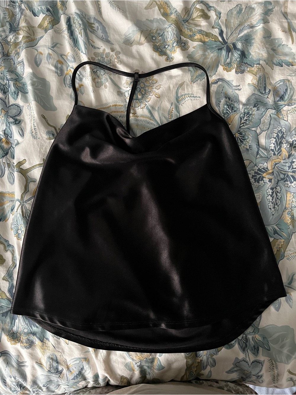 wild fable Black Faux Leather Cami Top